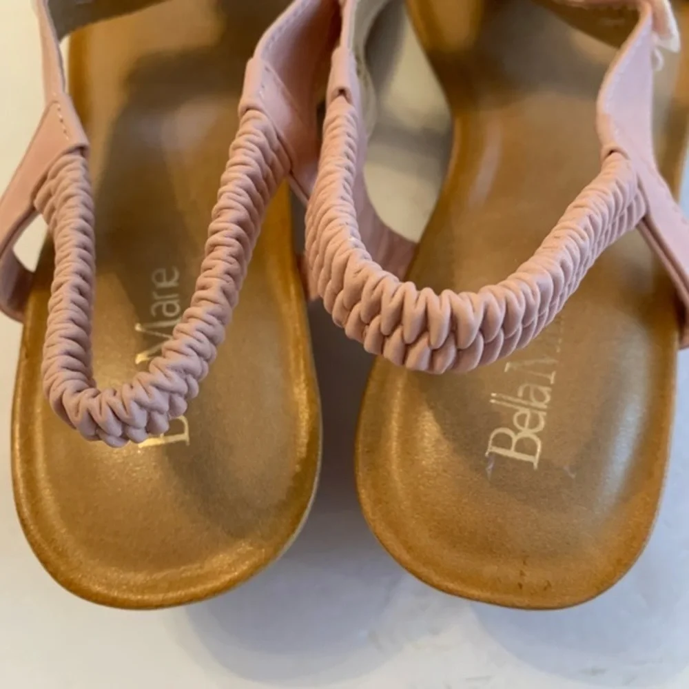 Bella Marie Pink Sandals NWOT